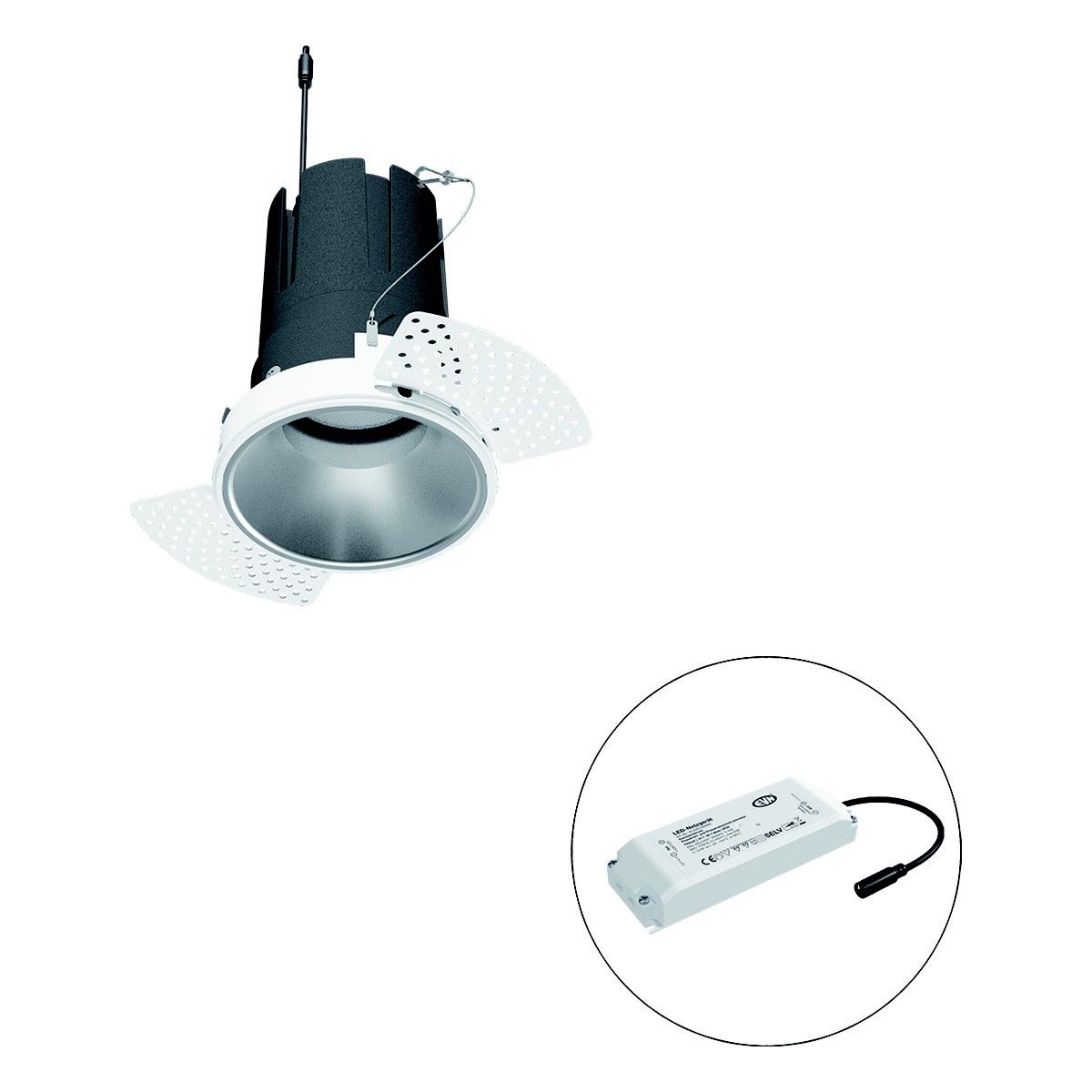 LED-Einbauleuchte modular F02R14SM2530L38P