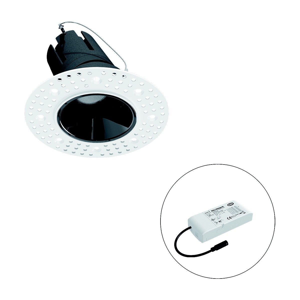 LED-Einbauleuchte modular F03R09AM1327L55D