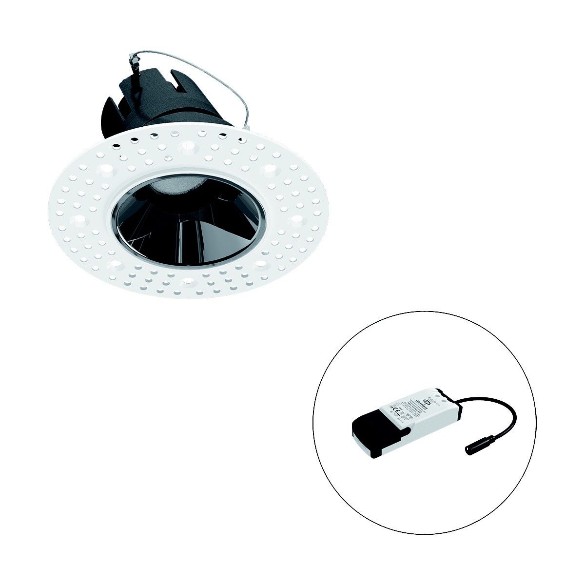 LED-Einbauleuchte modular F03R11AM0640L38P