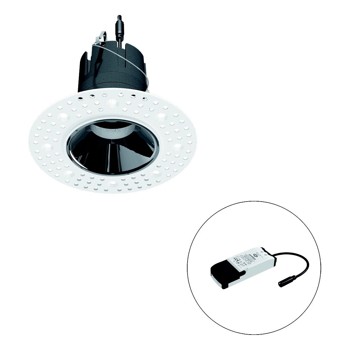 LED-Einbauleuchte modular F03R11SM0627L55P