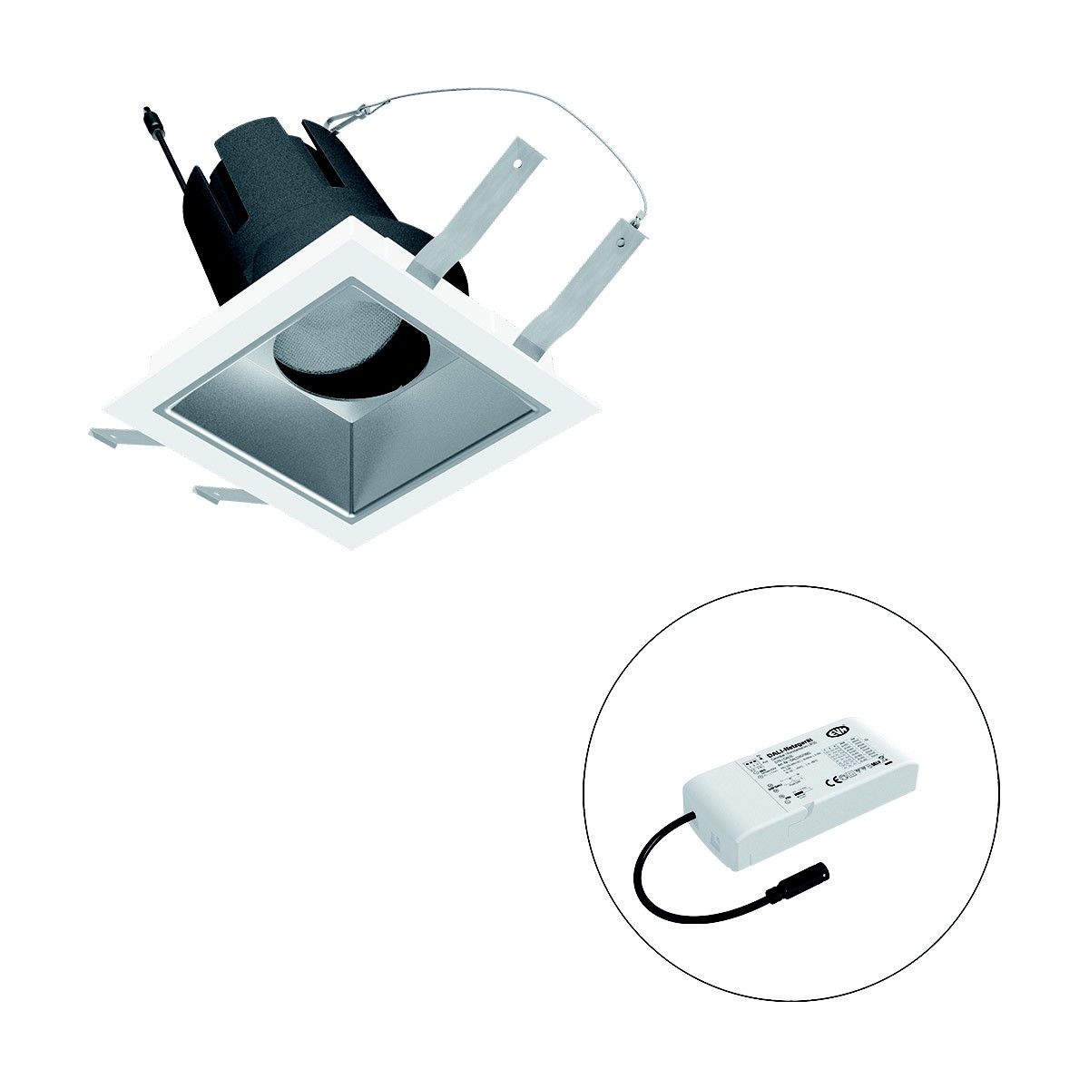 LED-Einbauleuchte modular F03R14SM2530L55D