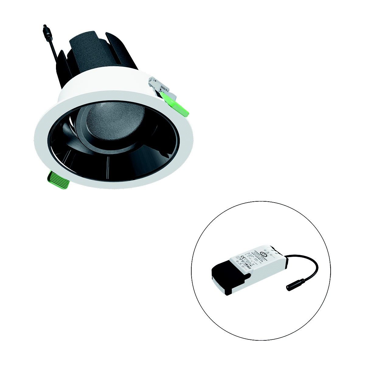 LED-Einbauleuchte modular F04R09SM1830L38P