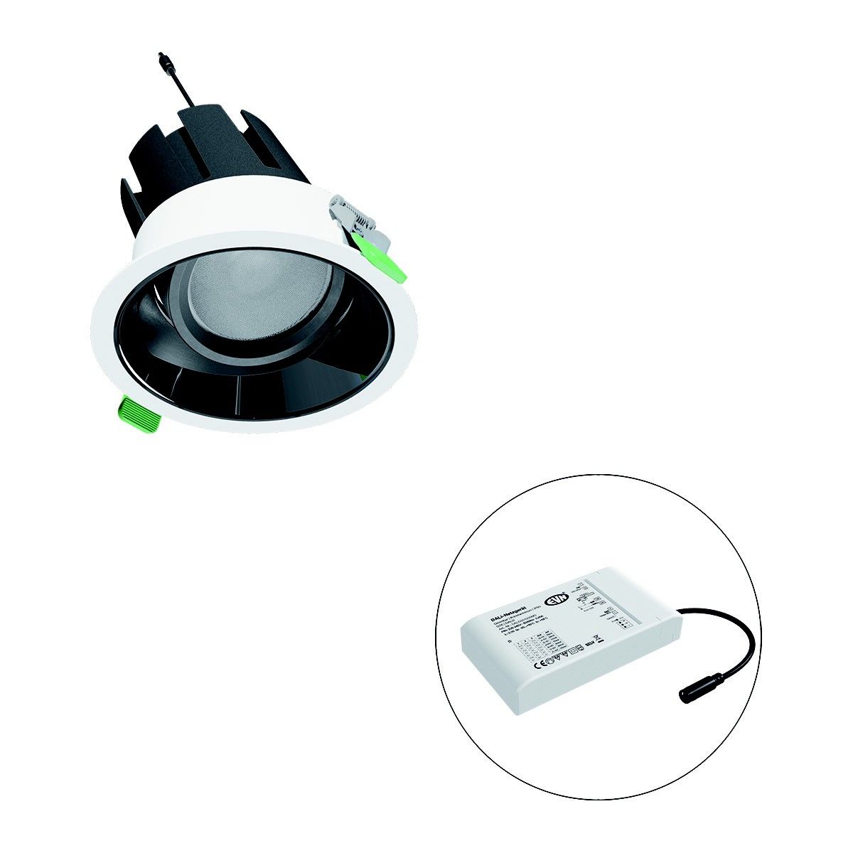 LED-Einbauleuchte modular F04R09SM3830L38D
