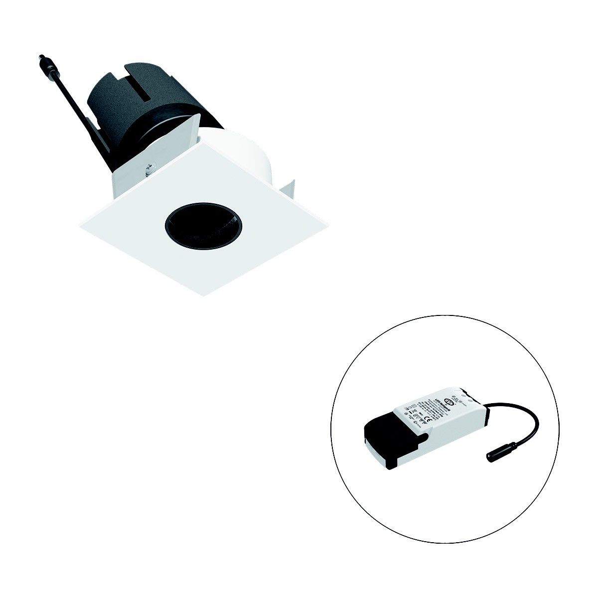 LED-Einbauleuchte modular F07RXXXM1327L55P
