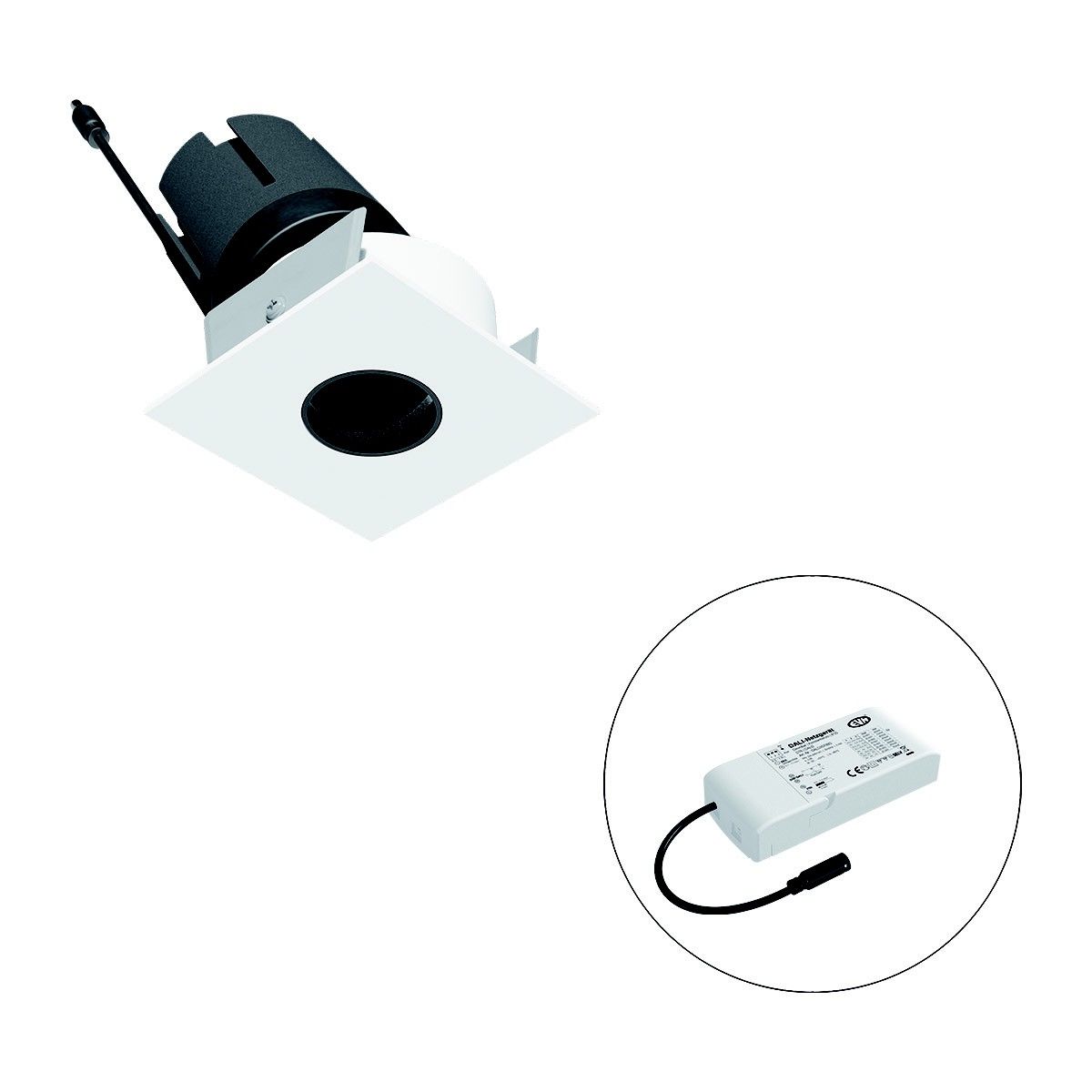 LED-Einbauleuchte modular F07RXXXM1340L55D