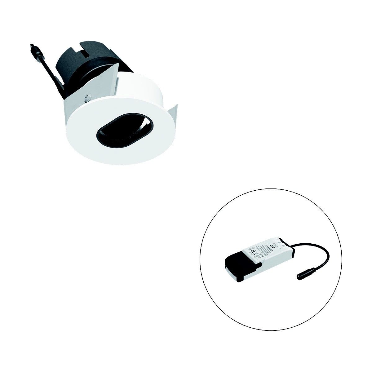 LED-Einbauleuchte modular F08RXXXM0627L15P