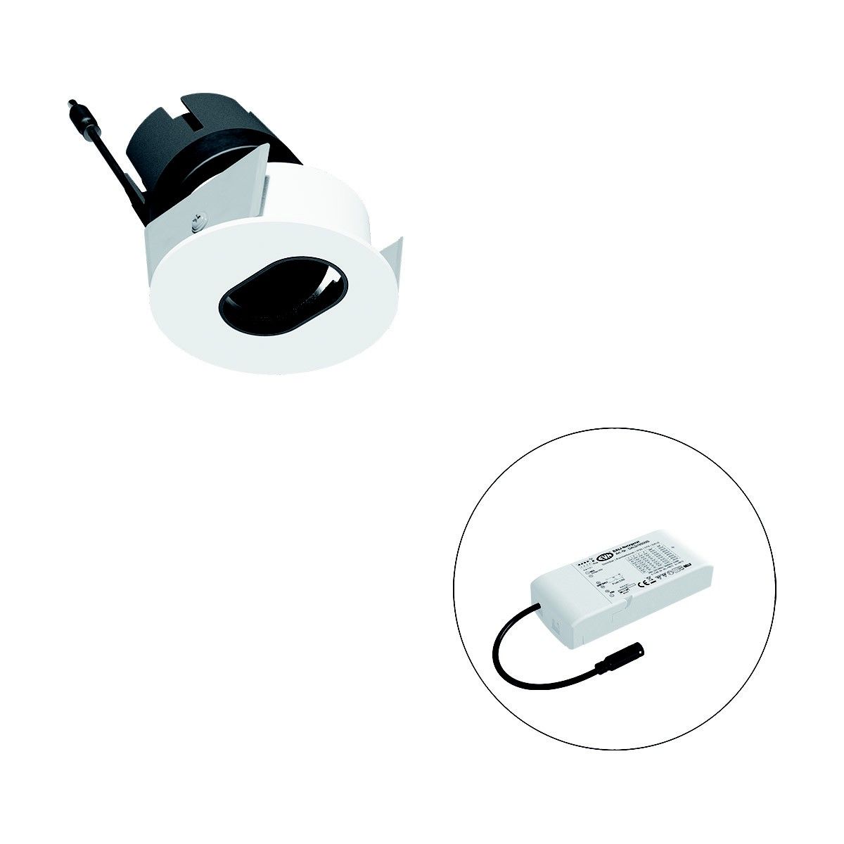 LED-Einbauleuchte modular F08RXXXM0630L24D