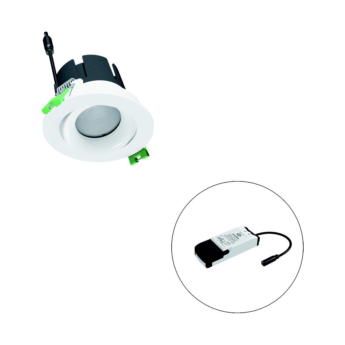 LED-Einbauleuchte modular F10RXXXM0630L55P