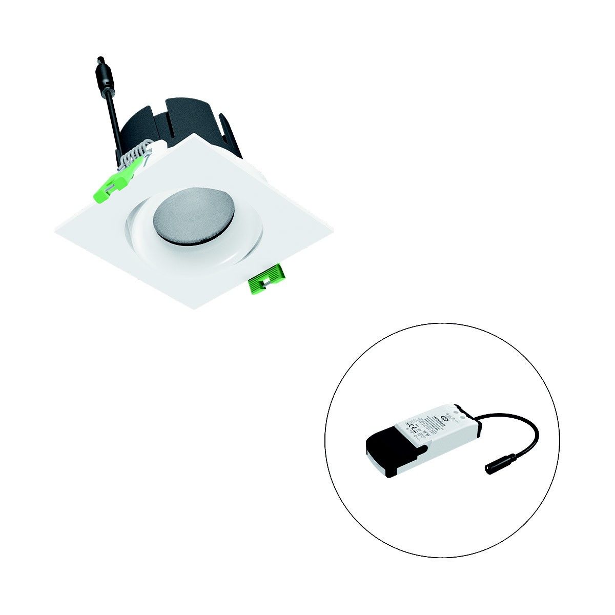 LED-Einbauleuchte modular F11RXXXM0627L24P
