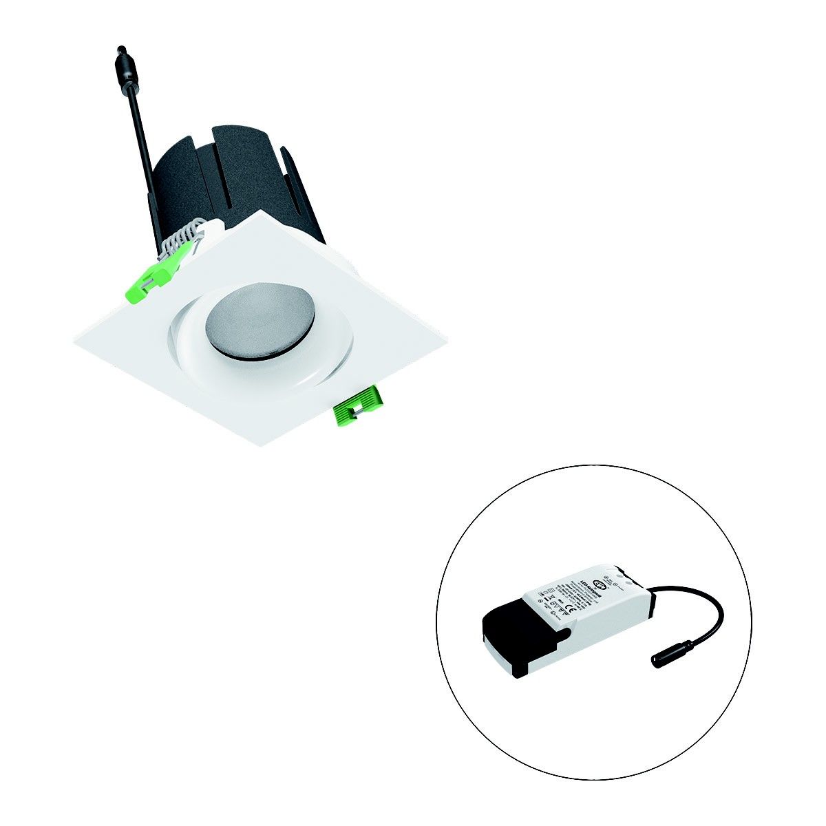 LED-Einbauleuchte modular F11RXXXM1340L38P