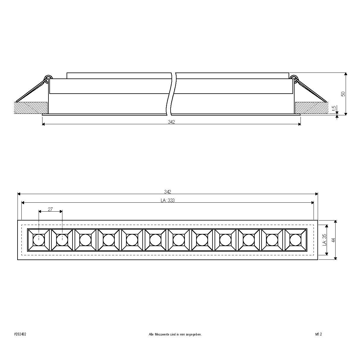 LED-Einbauleuchte P202402