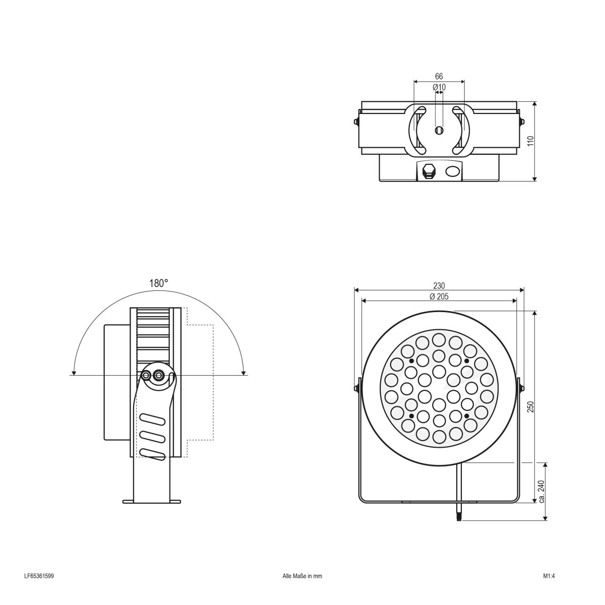 LED-Fluter RGB LF65361599