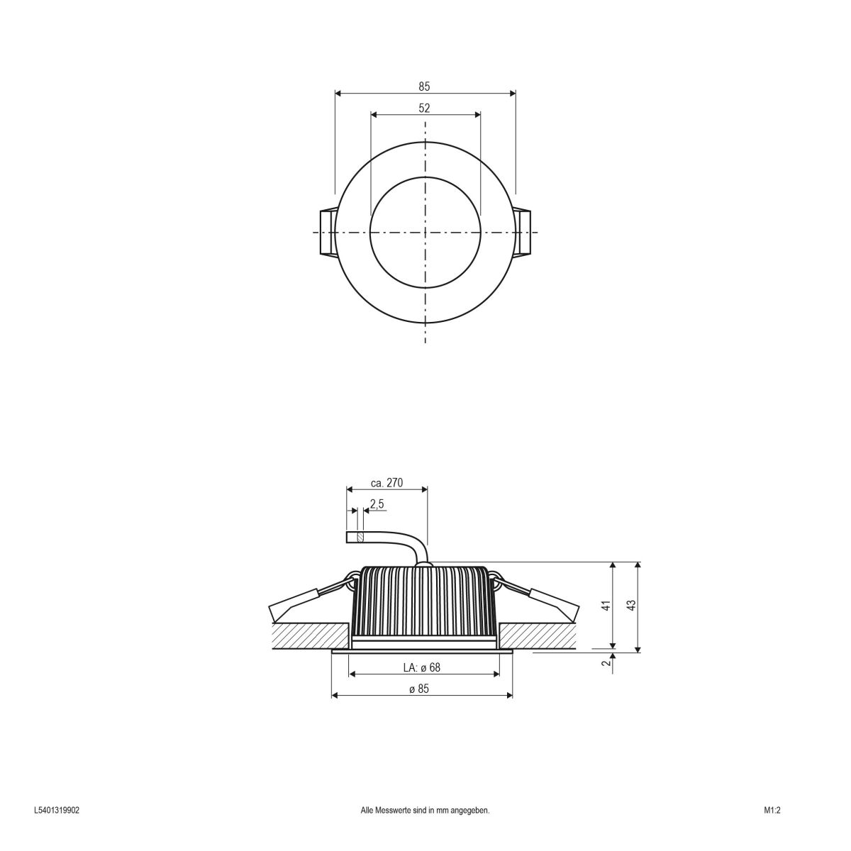 LED-Spot 24V IP54 L5408139902