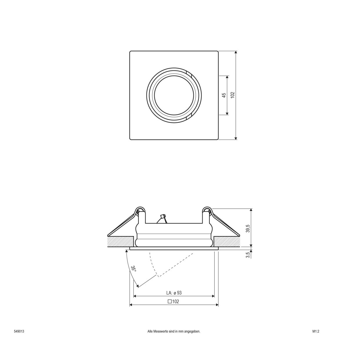 NV EB-Leuchte 549 013 chr-sat