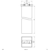 Deckenanbauleuchte 8042701