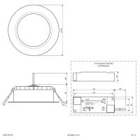 LED-Downlight IP54 LD54150125