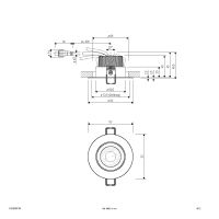 LED-Einbauleuchte IP65 PC650060140