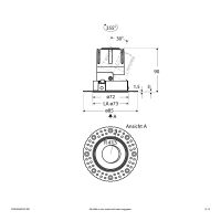 LED-Einbauleuchte modular F03R09AM0627L38D