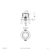 LED-Einbauleuchte modular F10RXXXM0627L15D