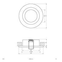 NV-Einbauleuchte 503014