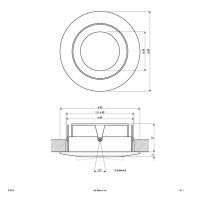 NV-Einbauleuchte 619 014