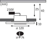 LED-Einbauleuchte 929.07