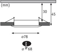LED-Einbauleuchte 938.73