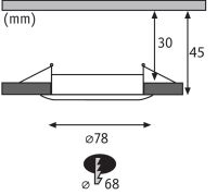 LED-Einbauleuchte 938.83