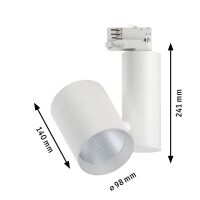 LED-Schienenspot 913.50