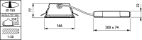 LED-Downlight DN461B LED #79323400