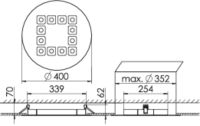 LED-Downlight MIREFA #SPG0320343AH