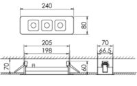 LED-Downlight MIREFA #SPG0330326AQ
