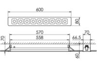 LED-Downlight MIREFA #SPG0330331AQ