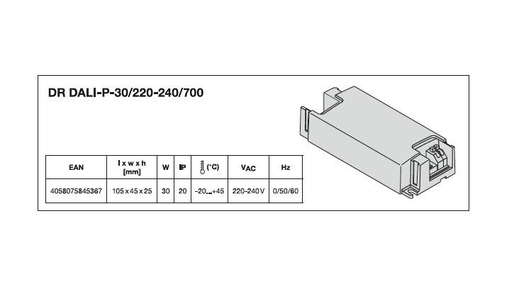 LED-Downlight DLSLIM.DAD280V25WMS