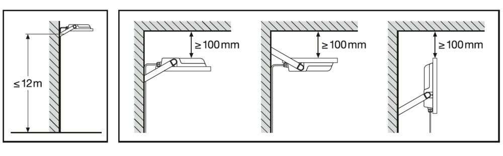 LED-Fluter FL150P100W15KLM865.b