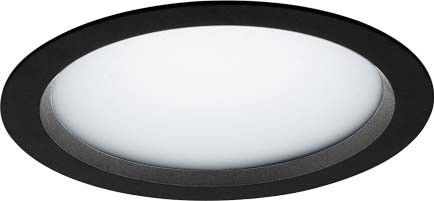 LED-Einbau-Downlight VTFL 102527DA sw