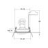 Einbaustrahler GU10 36357070