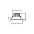 LED-Einbaudownlight 230 V 38376073