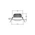 LED-Einbaustrahler 350 mA 12395083