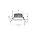LED-Einbaustrahler 350 mA 12492083