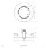 EB-Leuchte 523 013 chr/sat