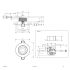 LED-Einbauleuchte IP65 PCE650061602