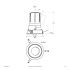 LED-Einbauleuchte modular F01R09AM2540L15D