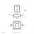 LED-Einbauleuchte modular F03R11SM1830L24D