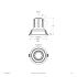 LED-Einbauleuchte modular F04R14SM1830L55P