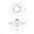 NV EB-Leuchte 356 013 chr/sat