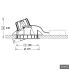 LED-Einbaustrahler CSARL 72.2040.15 sw
