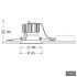 LED-Einbaustrahler FLIR 200.2030.50 sw