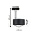 LED-Schienenspot 968.12
