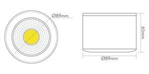 LED-Aufbaudownlight 1856676323 LED-Aufbaudownlight 1856676323